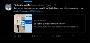 Raoult Twitt Conflits Dint Ret La Menace Th Oriste